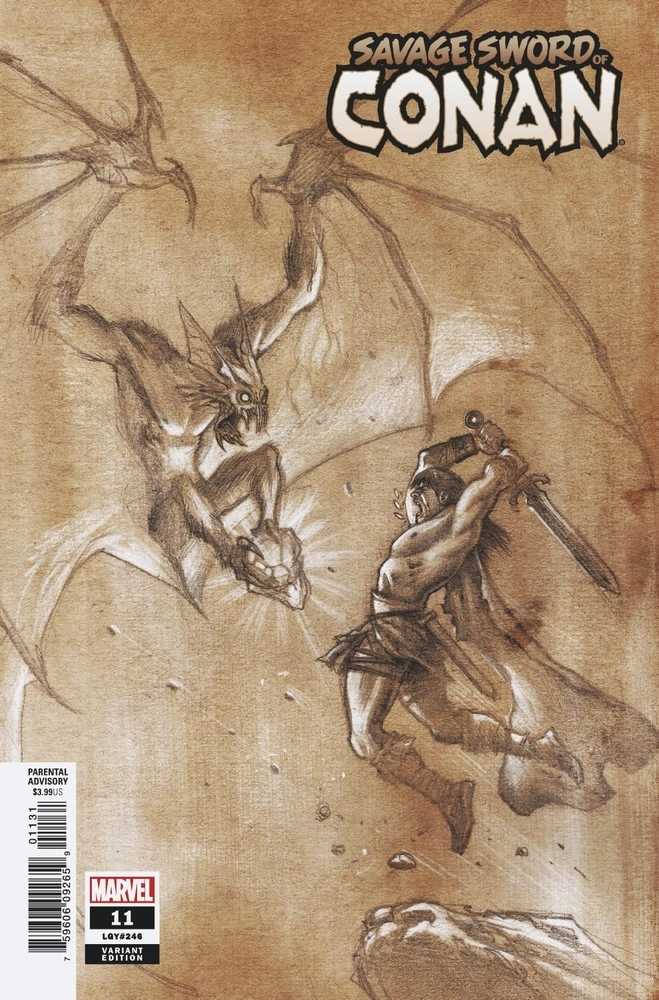 Savage Sword Of Conan #11 Ferreyra Pencils Variant