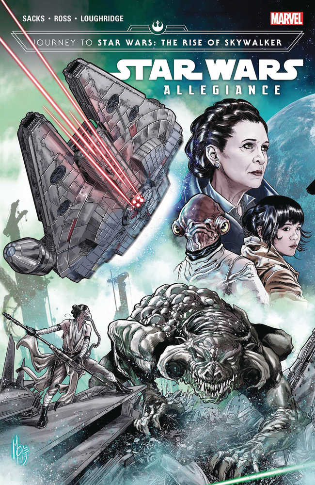 Journey Star Wars Rise Skywalker Allegiance TPB Volume 01 Direct Market A V