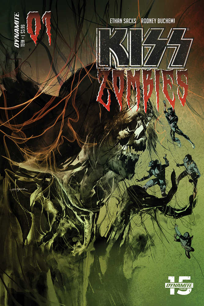Kiss Zomibes #1 Cover B Sayger