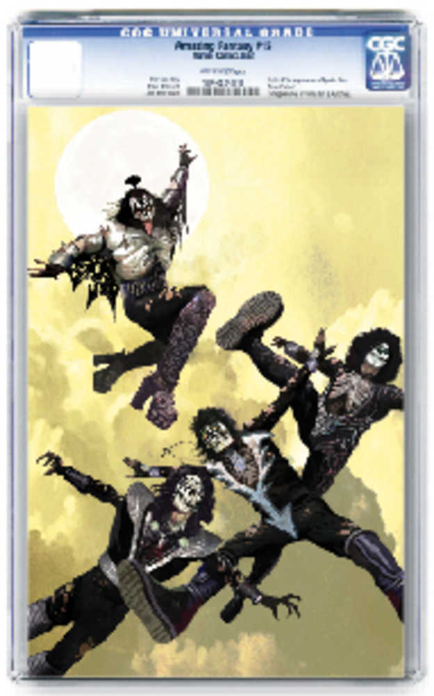 Kiss Zomibes #1 Suydam Cgc Graded 