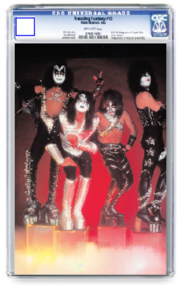 Kiss Zomibes #1 Photo Cgc Graded 