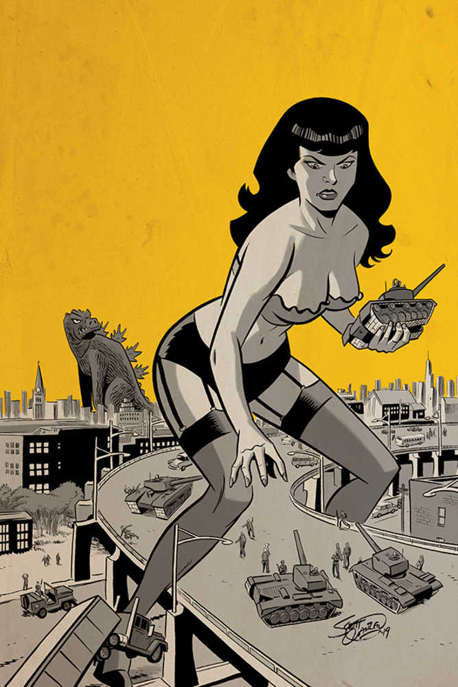 Bettie Page Unbound #8 30 Copy Chantler Full Art Variant Edition
