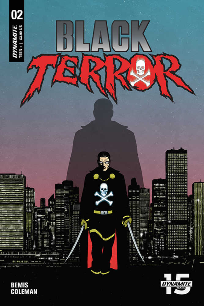 Black Terror #2 Cover B Fornes