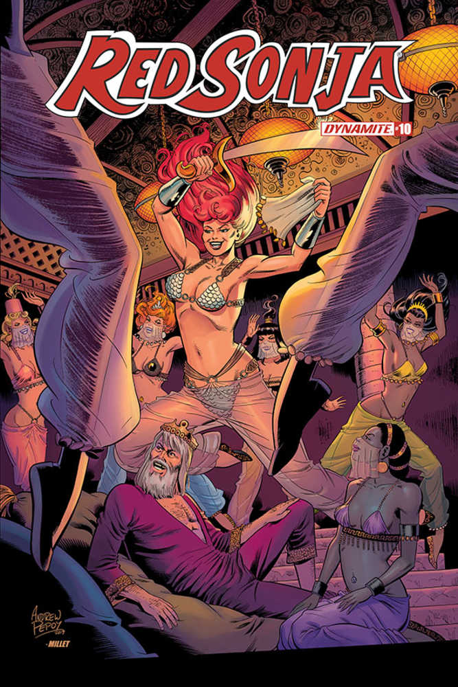 Red Sonja #10 10 Copy Pepoy Seduction Variant Edition