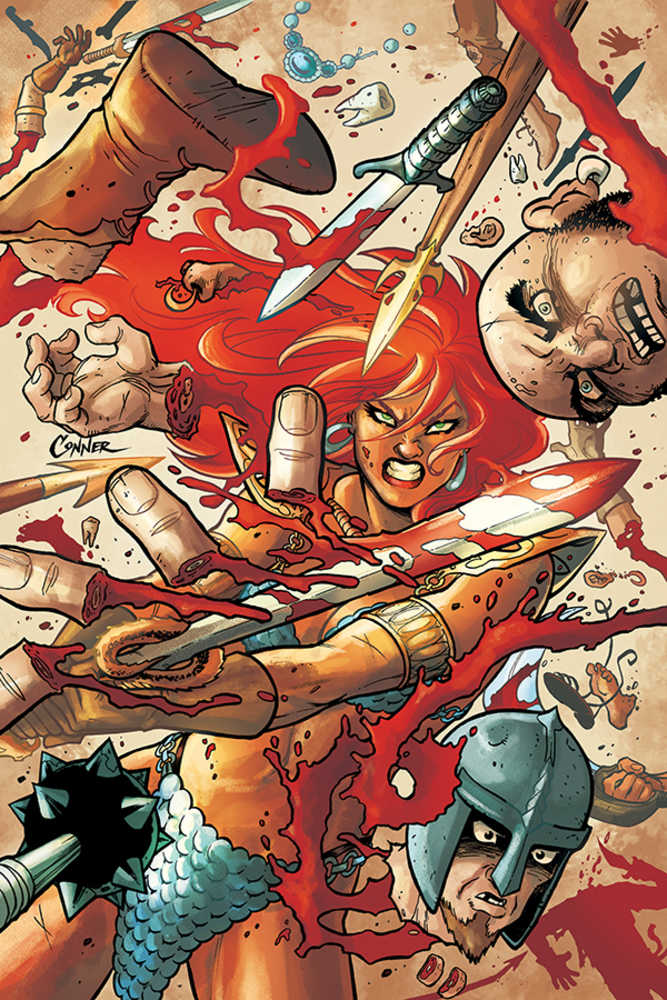 Red Sonja #10 Conner Full Art Cover