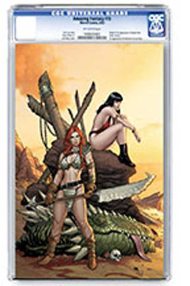 Vampirella Red Sonja #3 Cho & Rich Cgc Graded 