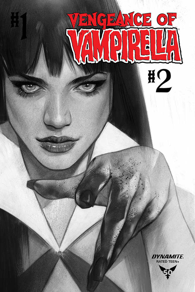 Vengeance Of Vampirella #2 30 Copy Oliver Black & White Variant Edition