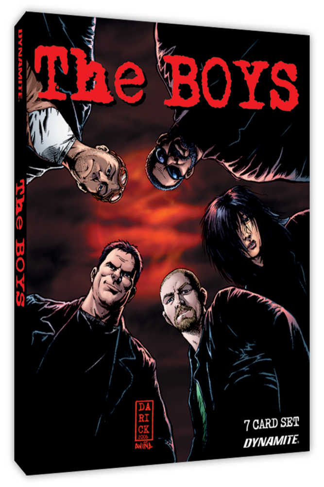 Boys Collector's Trading Cards Boys Team Set Feat Ennis Signed Card (M