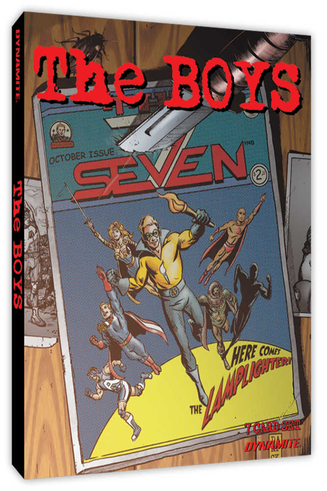 Boys Collector's Trading Cards Seven Set Feat Robertson Signed Card (M