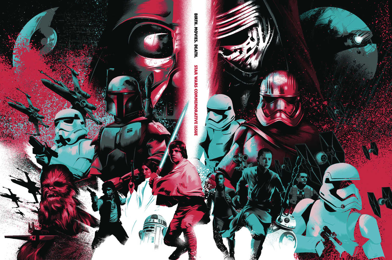 Birth Movies Death Magazine Star Wars Commemorative