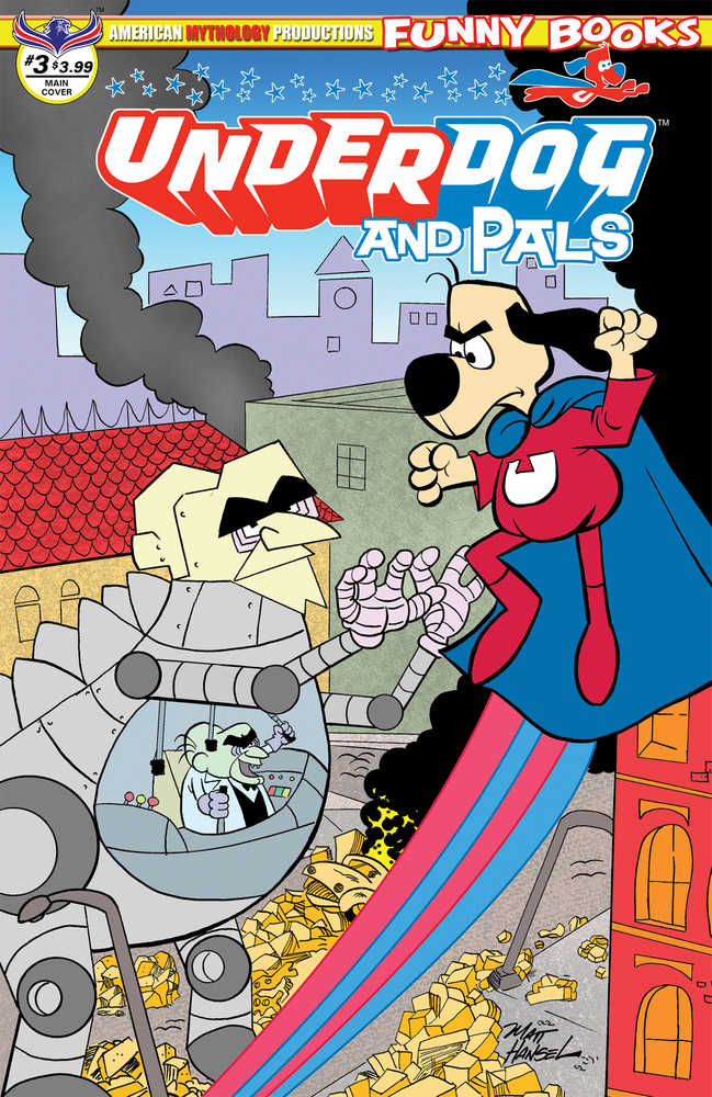 Underdog & Pals #3 Cover A Hansel Hero