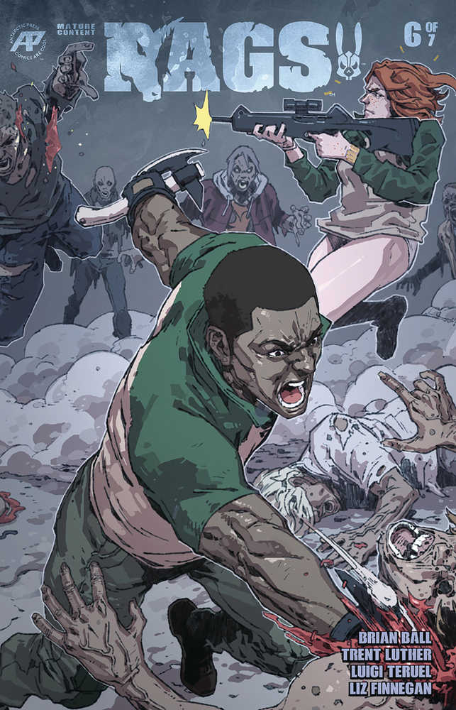 Rags #6 (Of 7) Cover B Battle Buddies Variant (Mature)