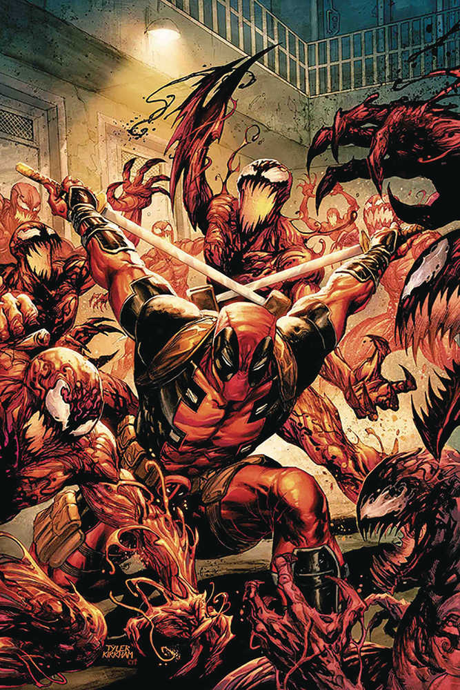 Df Absolute Carnage vs Deadpool #1 Kirkham Signed 