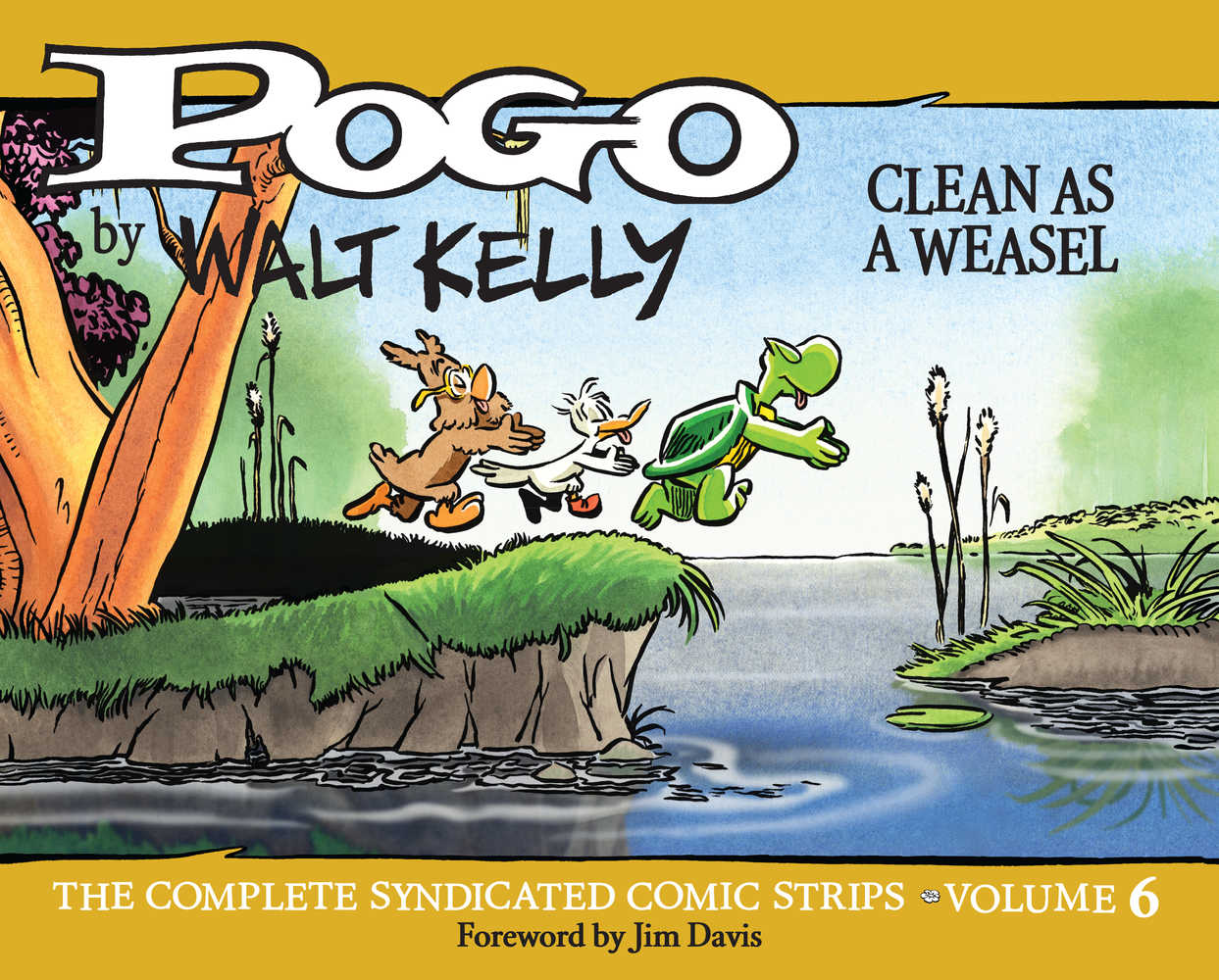 Pogo Comp Syndicated Strips Hardcover Volume 06 Clean As Weasel 