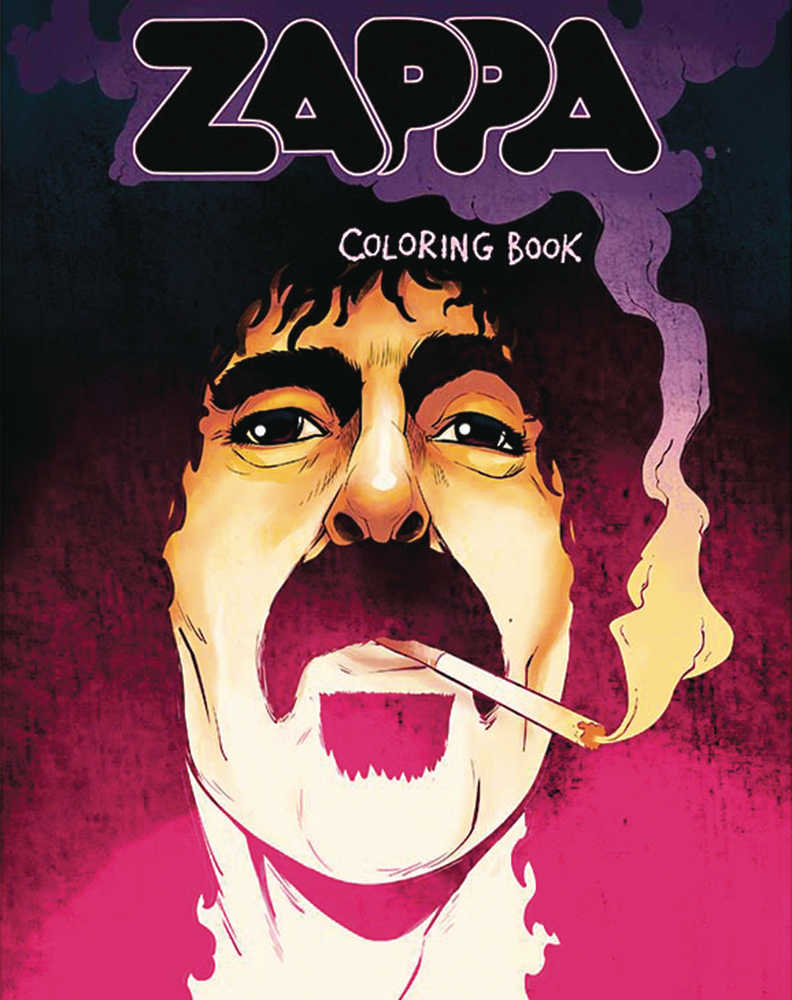 Frank Zappa Coloring Book Softcover 
