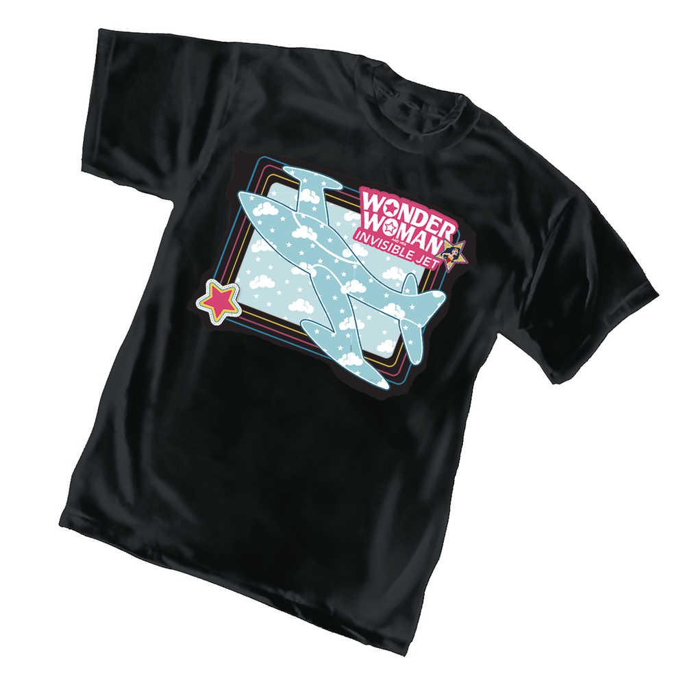 Wonder Woman Invisible Jet T-Shirt MED 