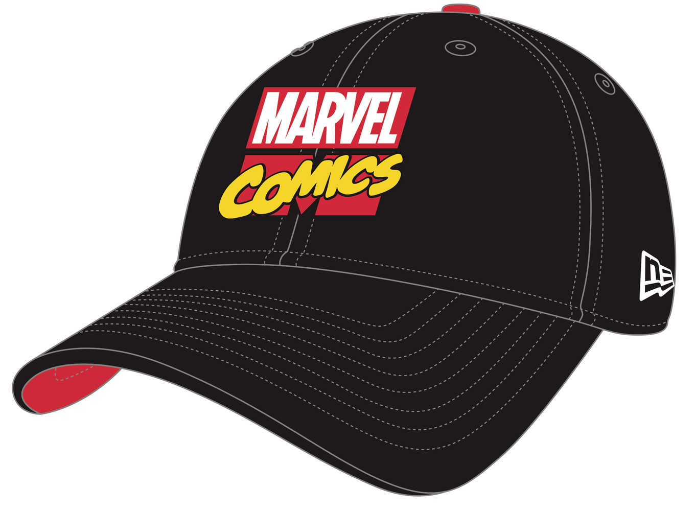 Marvel Comics Logo 80 Th Anniversary Previews Exclusive Flexfit Cap 