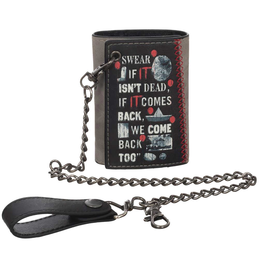 It Tri Fold Chain Wallet 