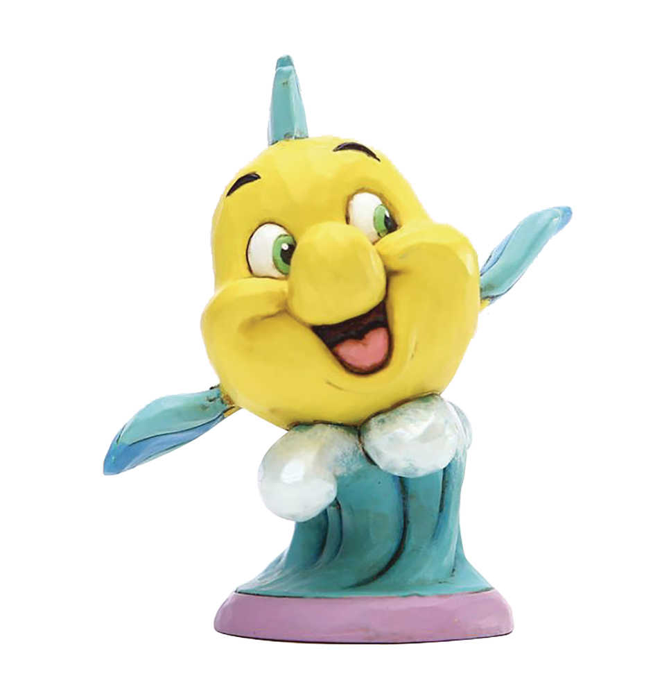 Dstra The Little Mermaid Flounder Personality Figure 