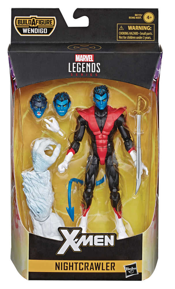 X Force Legends 6 In Nightcrawler Action Figure Case  