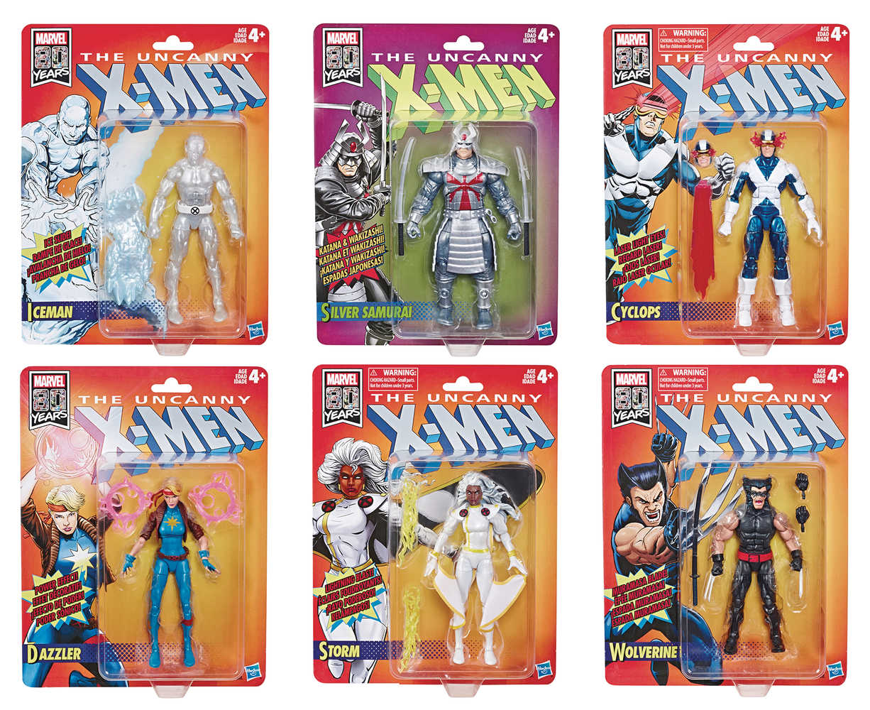 X-Men Legends Retro 6 In Action Figure Assortment 201901  