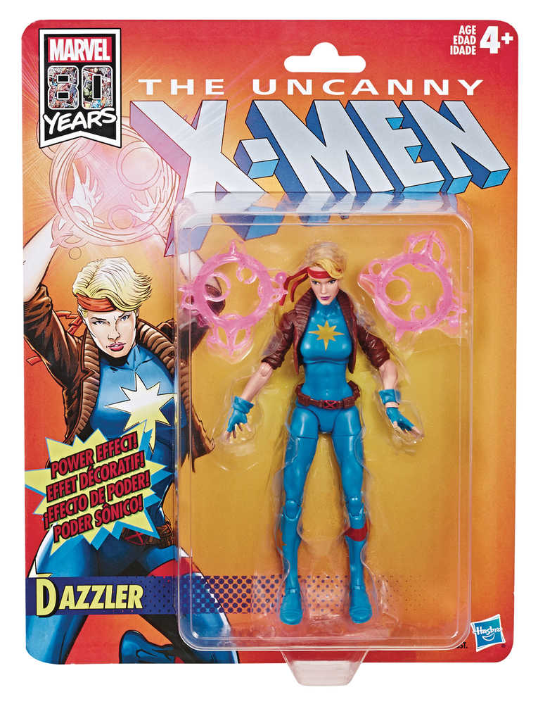 X-Men Legends Retro 6 In Dazzler Action Figure Case  