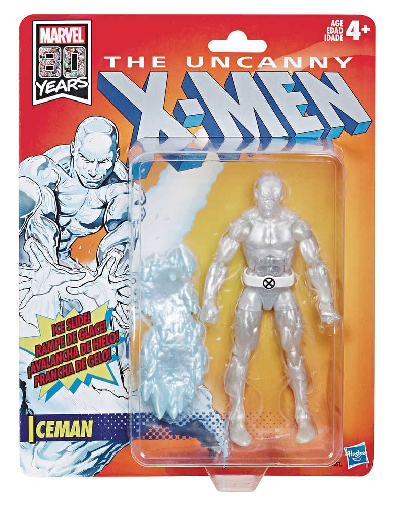 X-Men Legends Retro 6 In Iceman Action Figure Case  
