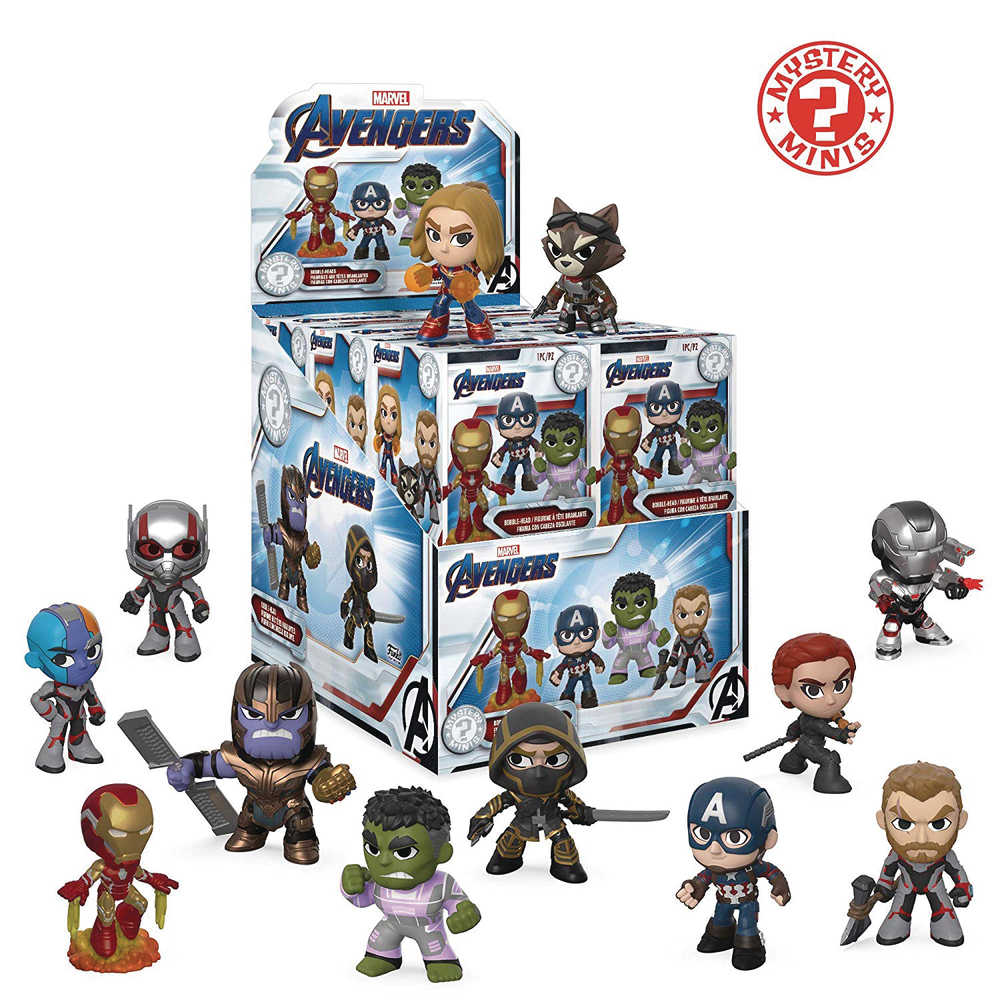 Mystery Minis Avengers Endgame 12 Pc Bmb Display 