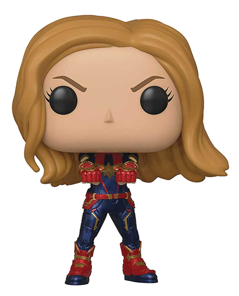 Pop Avengers Endgame Captain Marvel Vinyl Figure 