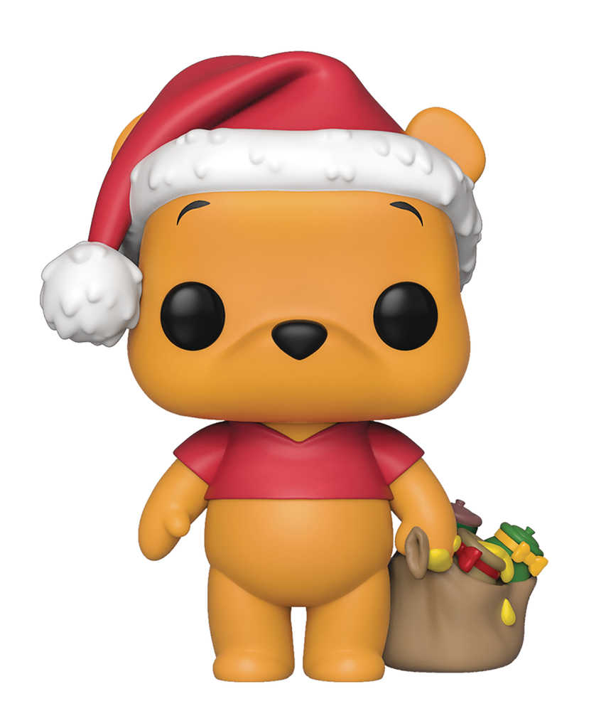 Pop Disney Holiday Winnie The Pooh Vinyl Figure 