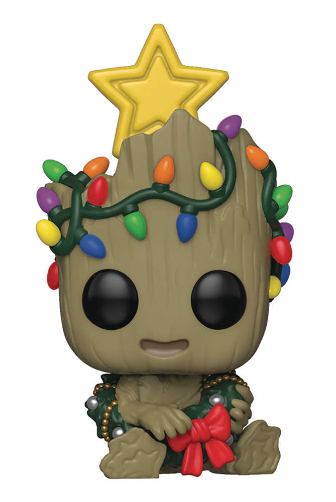 Pop Marvel Holiday Groot Vinyl Figure 