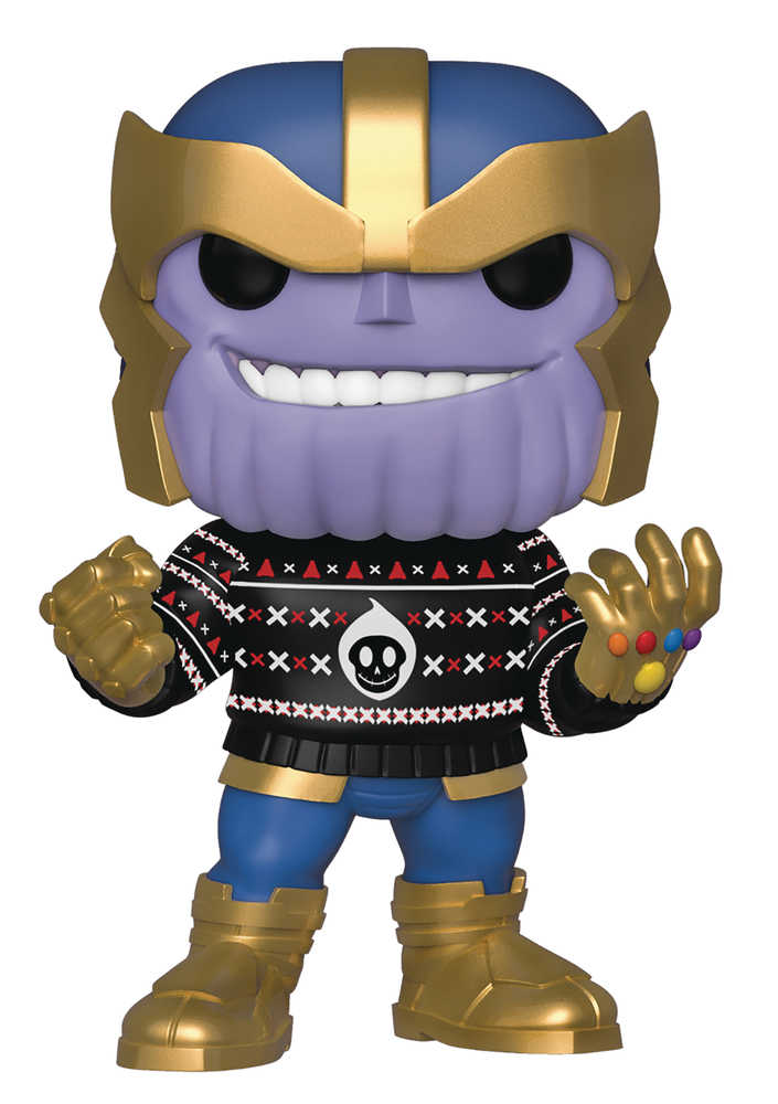 Pop Marvel Holiday Thanos Vinyl Figure 