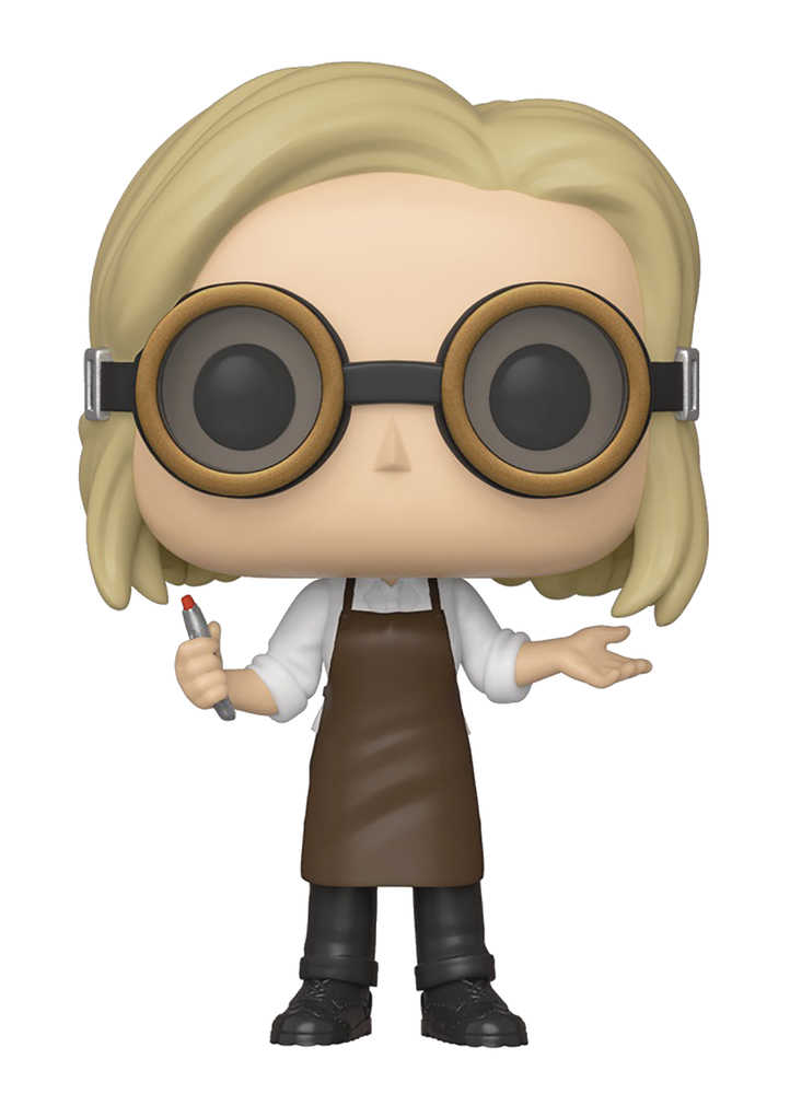 Pop TV Doctor Who 13 Th Doctor W/Googles Vinyl Figure 