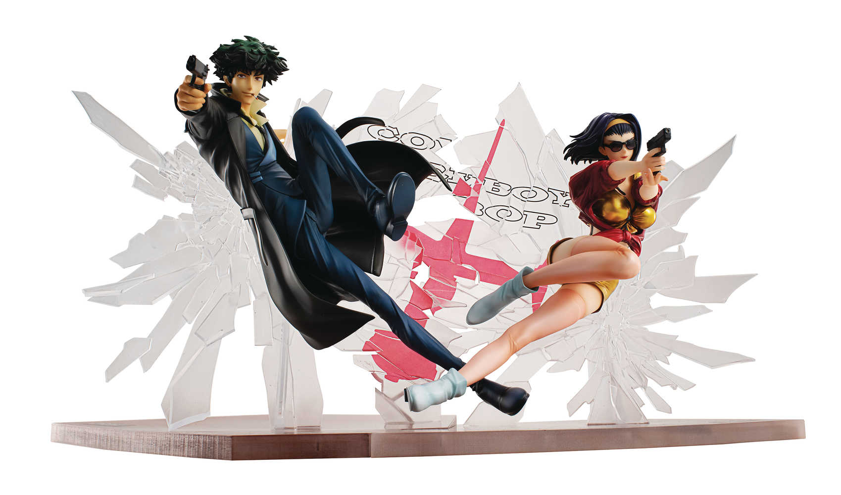 Cowboy Bebop Spike & Faye 1 St Gig PVC Figure Set 