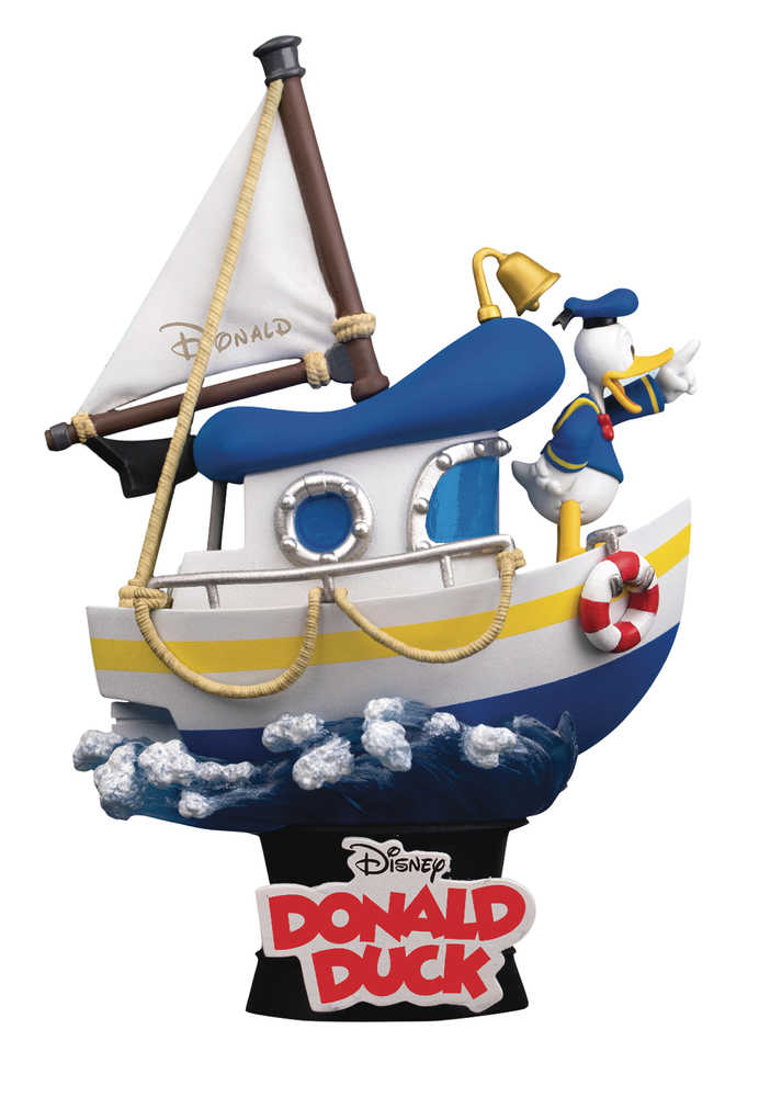 Disney Ds 029 Donald Ducks Boat D Stage Ser Previews Exclusive 6 In Statue (C