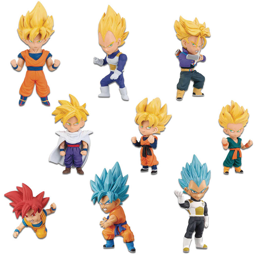 Dragon Ball Super World Collector's Saiyan 12 Pc Bmb Figure Assortment 