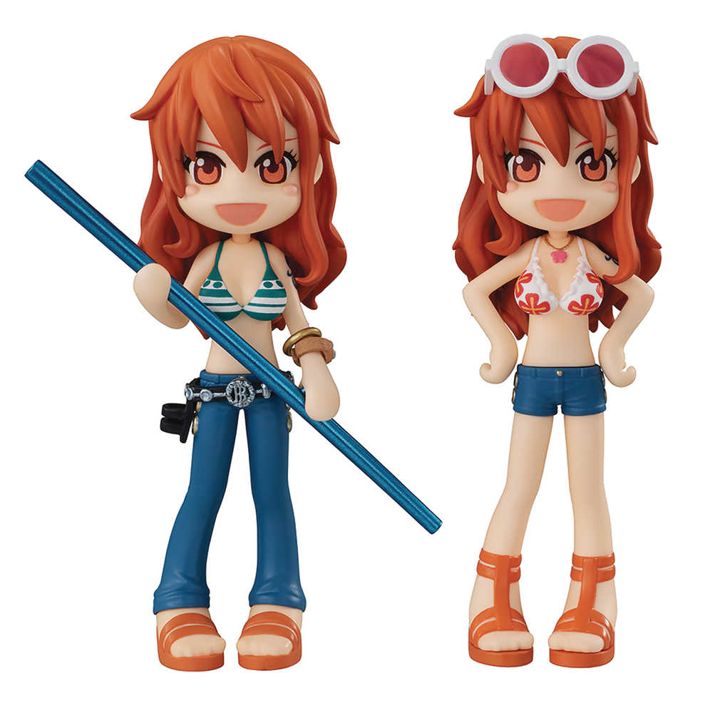 One Piece P O P X Pinky Street Nami PVC Figure 