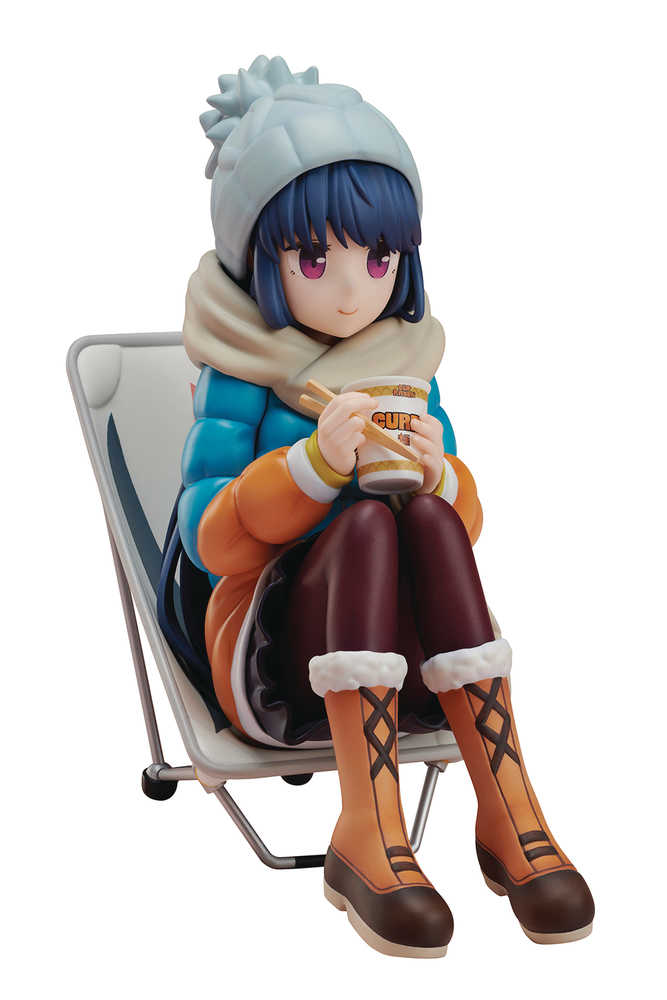 Laid Back Camp Rin Shima 1/8 PVC Noodle Stop Figure 
