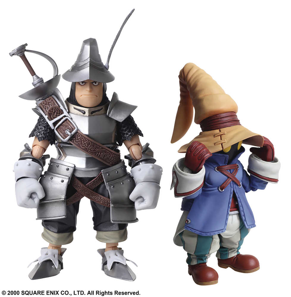 Final Fantasy Ix Bring Arts Vivi & Steiner Action Figure Set 