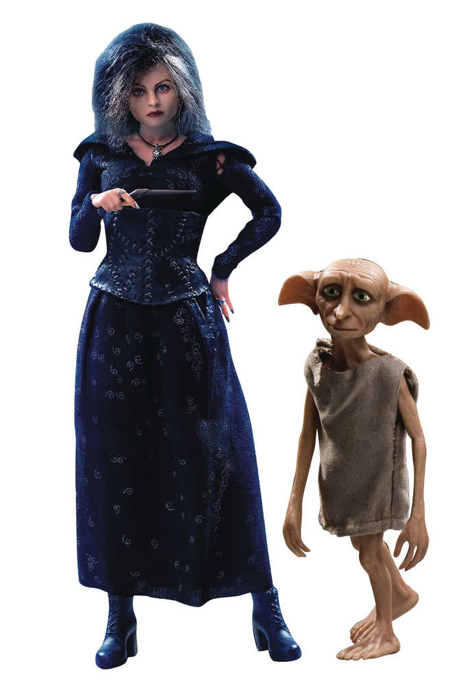 Hp & Deathly Hallows Bellatrix 1/8 Collector's Action Figure W/Dobby Ver 