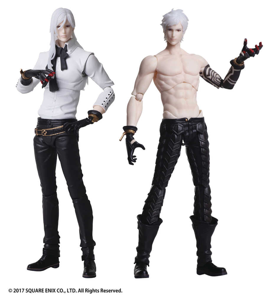Nier Automata Bring Arts Adam & Eve Action Figure Set 