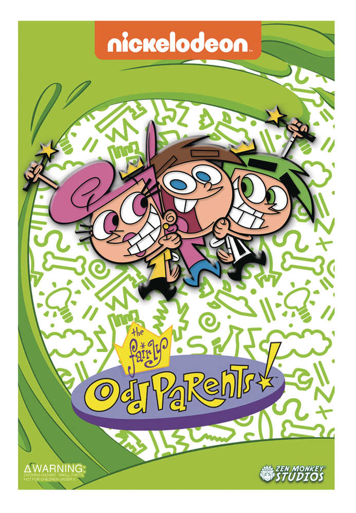 Fairy Oddparents Wanda Timmy And Cosmo Enamel Pin 