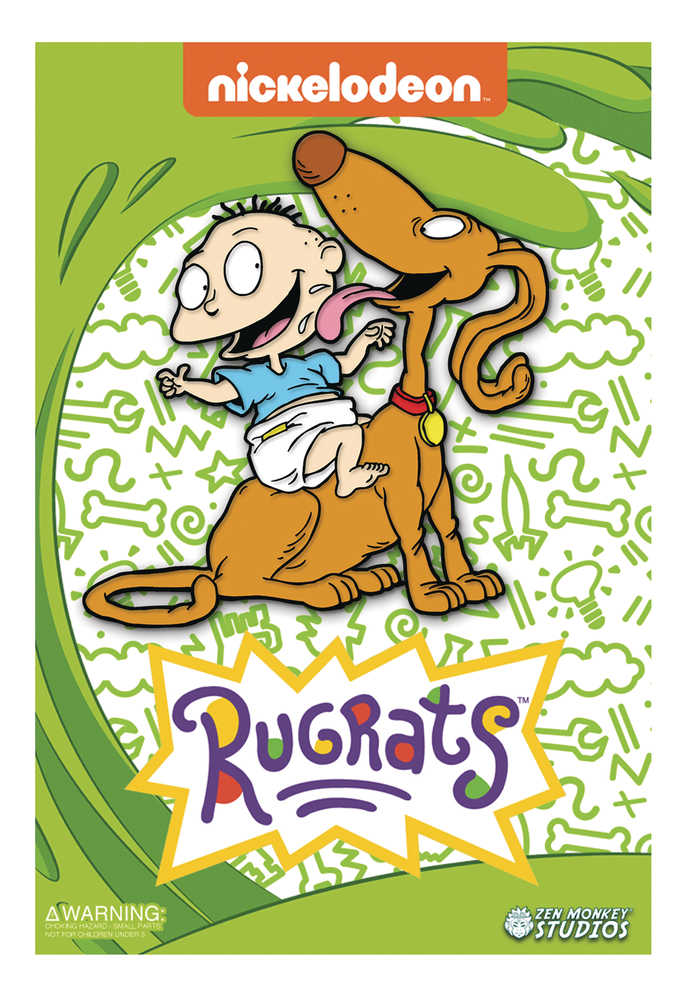 Rugrats Tommy And Spike Enamel Pin 