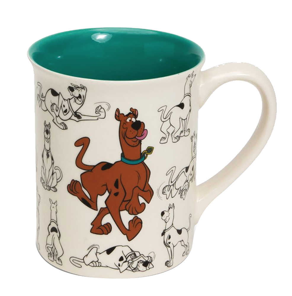 Scooby Doo Model Sheet Mug 