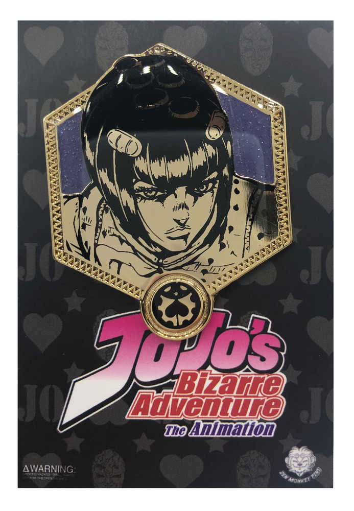 Jojos Bizarre Adventure Golden Bruno Bucciarati Pin 