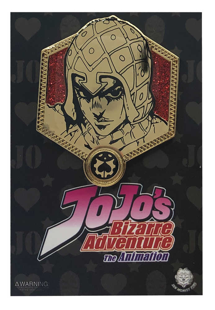 Jojos Bizarre Adventure Golden Guido Mista Pin 
