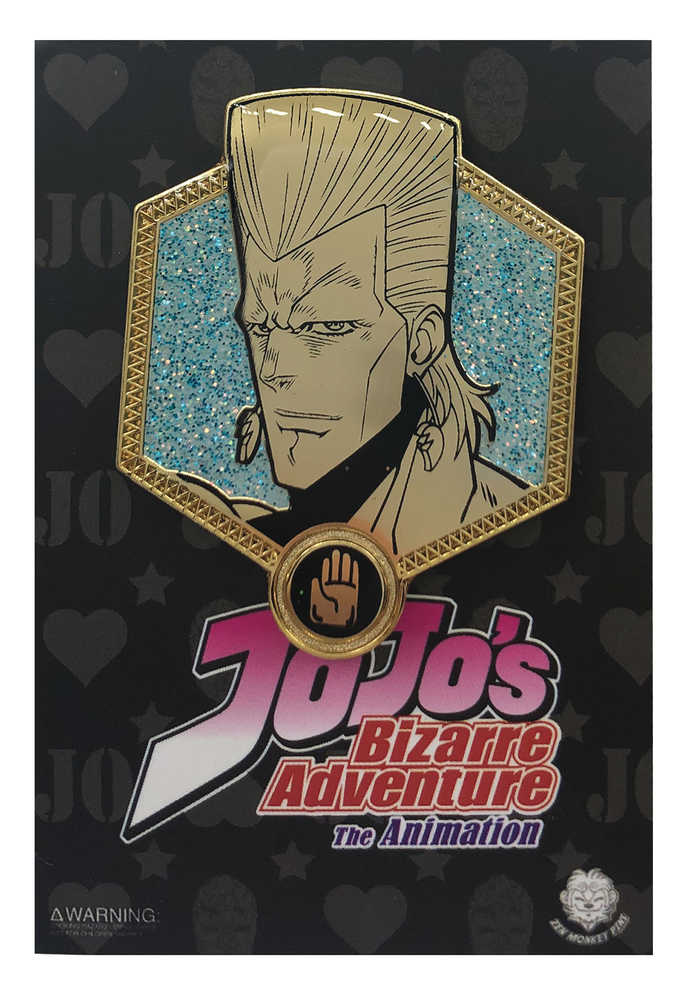 Jojos Bizarre Adventure Golden Polnareff Pin 