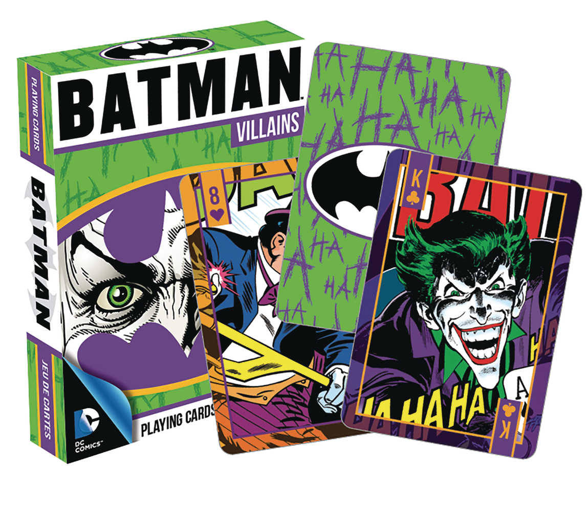 DC Heroes Batman Villains Playing Cards 