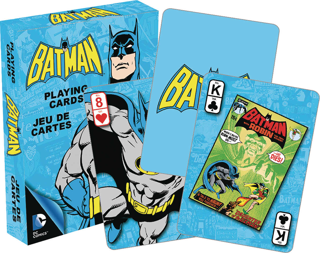 DC Heroes Retro Batman Playing Cards 