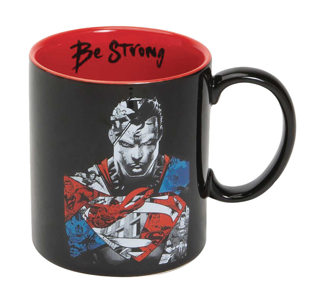 DC Heroes Superman Be Strong Mug 